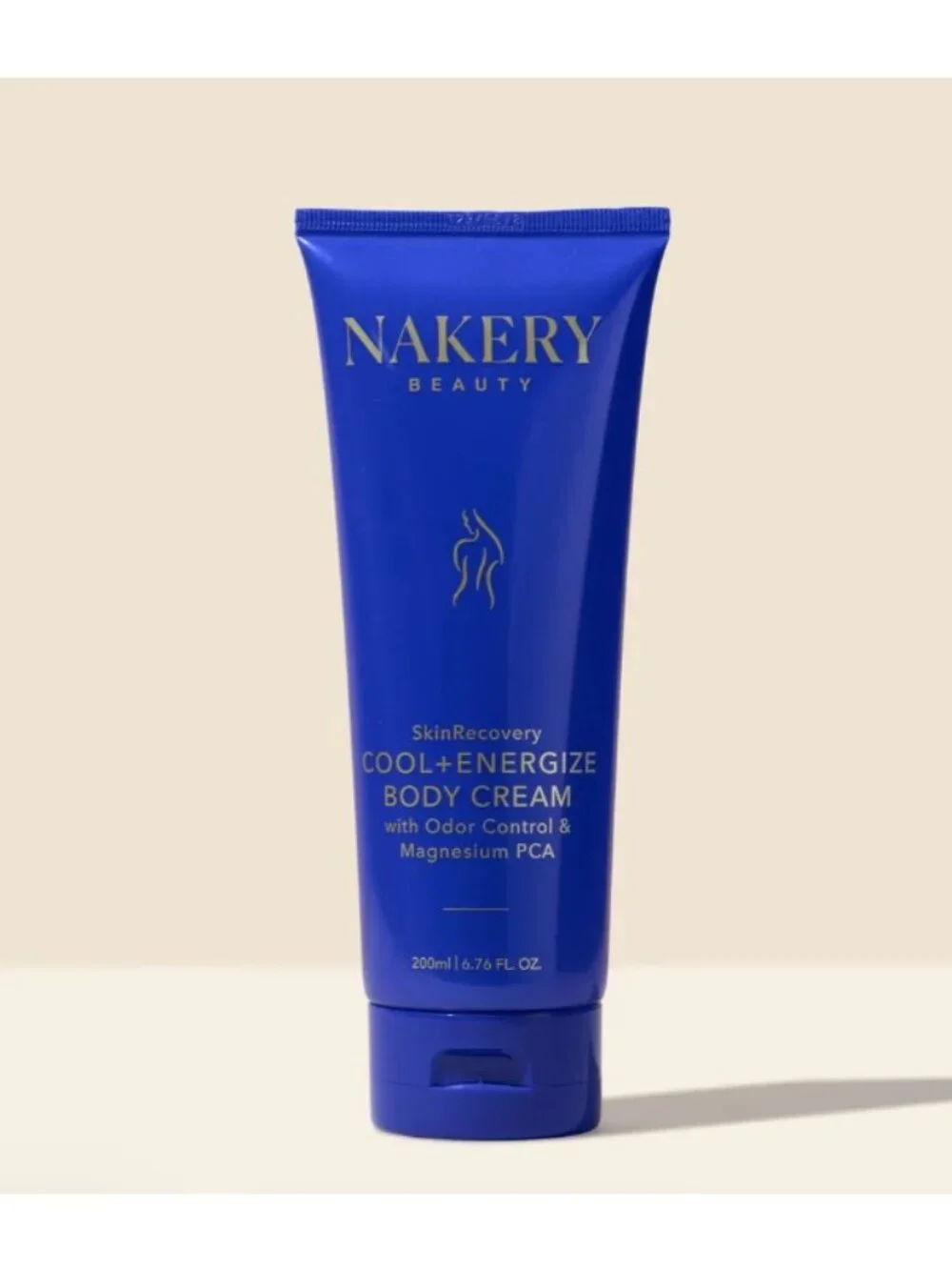 Nakery SkinRecovery Cool + Energize Body Cream - 6.76oz